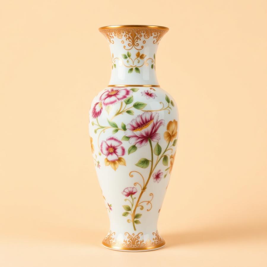 Herendi porcelán váza