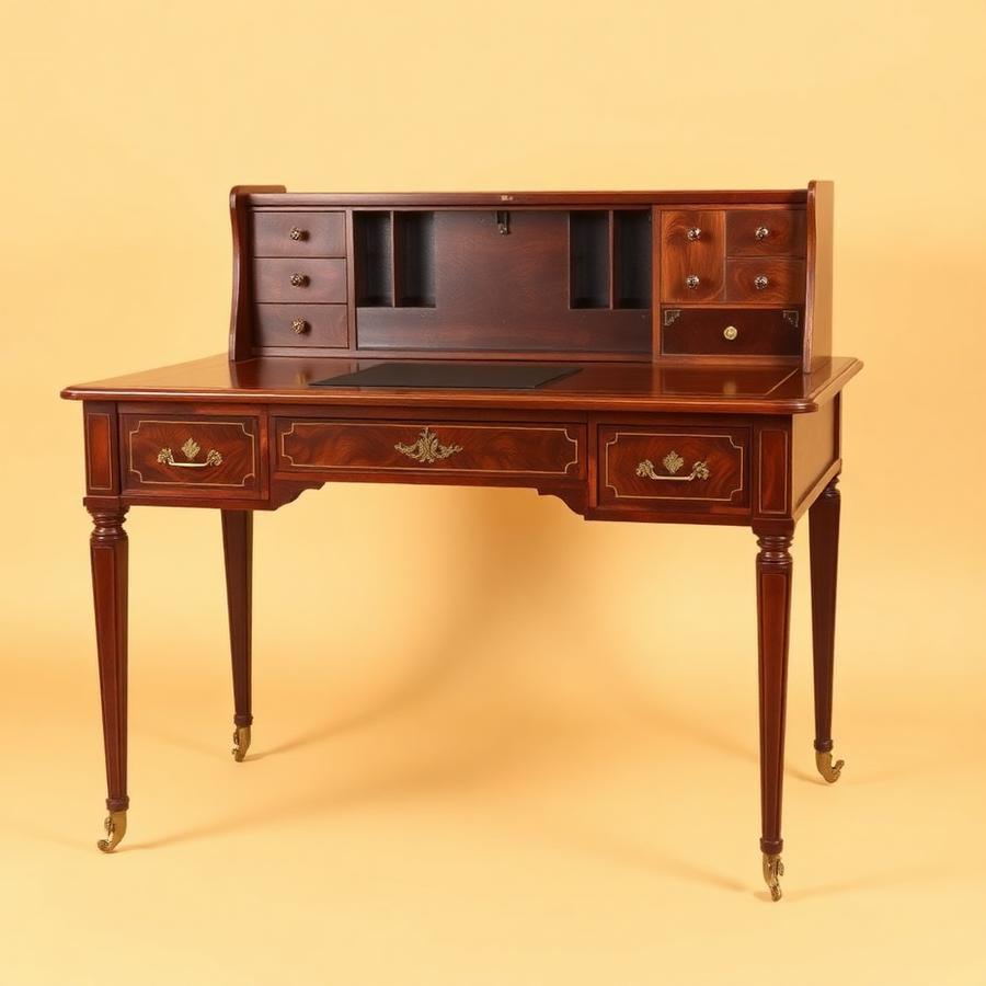 Biedermeier íróasztal